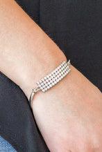 Load image into Gallery viewer, Top-Class Class White Bracelet Paparazzi Accessories