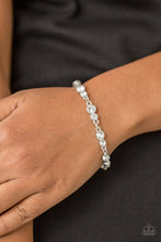 Load image into Gallery viewer, Twinkle Twinkle Little STARLET- White Bracelet Paparazzi Accessories