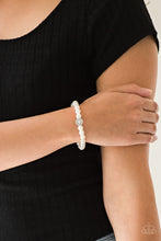 Load image into Gallery viewer, Follow My Lead White Pearl Bracelet Paparazzi Accessories
