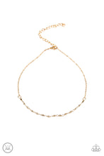 Load image into Gallery viewer, Take A Risk - Gold Necklace Paparazzi Accessories