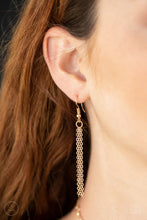 Load image into Gallery viewer, Take A Risk - Gold Necklace Paparazzi Accessories