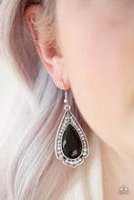 Load image into Gallery viewer, Superstar Stardom Black Earring Paparazzi Accessories