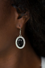 Load image into Gallery viewer, Only FAME In Town Black Earring Paparazzi Accessories