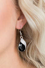 Load image into Gallery viewer, Easy Elegance Black Earring Paparazzi Accessories