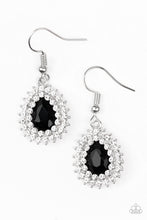 Load image into Gallery viewer, Star-Crossed Starlet Black Earring Paparazzi Accessories
