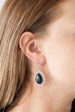 Load image into Gallery viewer, Sahara Serenity Black Earring Paparazzi Accessories