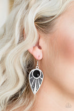 Load image into Gallery viewer, Take A Walkabout Black Earring Paparazzi Accessories