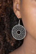 Load image into Gallery viewer, Malibu Musical Black Earring Paparazzi Accessories