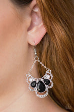 Load image into Gallery viewer, Caribbean Royalty Black Earring Paparazzi Accessories