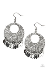 Load image into Gallery viewer, Far Off Horizons Black Earrings Paparazzi Accessories