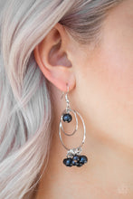 Load image into Gallery viewer, New York Attraction - Blue Pearl Earrings Paparazzi Accessories