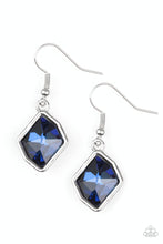 Load image into Gallery viewer, Glow it Up Blue Earring Paparazzi Accessories