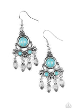 Load image into Gallery viewer, No Place Like Homestead Blue Earring Paparazzi Accessories