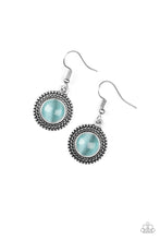 Load image into Gallery viewer, Time To Glow Up Blue Moonstone Earring Paparazzi Accessories