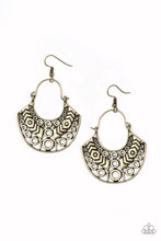 Load image into Gallery viewer, Indigenous Idol Brass Earring Paparazzi Accessories