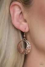 Load image into Gallery viewer, Eastside Excursionist Copper Earring Paparazzi Accessories