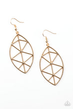 Load image into Gallery viewer, Unbreakable Gold Earring Paparazzi Accessories