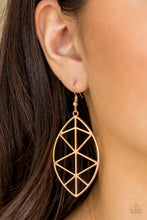 Load image into Gallery viewer, Unbreakable Gold Earring Paparazzi Accessories