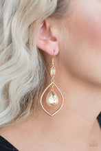 Load image into Gallery viewer, Priceless Gold Earrring Paparazzi Accessories