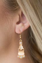 Load image into Gallery viewer, Push Your LUXE Gold Earrings Paparazzi Accessories