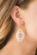 Load image into Gallery viewer, Mantras and Mandalas Gold Earring Paparazzi Accessories