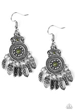 Load image into Gallery viewer, Lower East WILDSIDE Green Earring Paparazzi Accessories