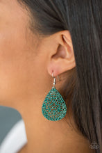 Load image into Gallery viewer, Indie Idol Green Earring Paparazzi Accessories