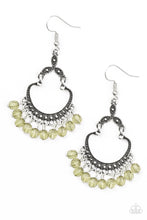 Load image into Gallery viewer, Babe Alert - Green Earring Paparazzi Accessories