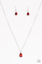Load image into Gallery viewer, Classy Classicist - Red Necklace Paparazzi Accessories