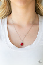 Load image into Gallery viewer, Classy Classicist - Red Necklace Paparazzi Accessories
