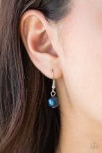 Load image into Gallery viewer, Classical Cadence Blue Pearl Necklace Paparazzi Accessories