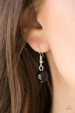 Load image into Gallery viewer, Classical Cadence Black Necklace Paparazzi Accessories