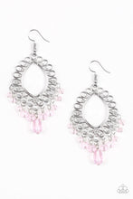 Load image into Gallery viewer, Just Say NOIR Pink Earring Paparazzi Accessories