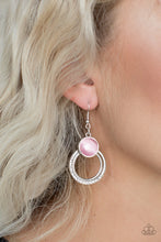 Load image into Gallery viewer, Dreamily Dreamland Pink Earring Paparazzi Accessories