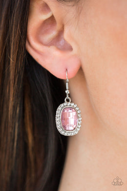 The Modern Monroe - Pink Earrings Paparazzi Accessories