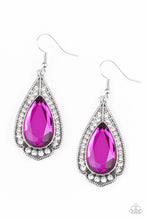 Load image into Gallery viewer, Super Stardom Pink Earring Paparazzi Accessories