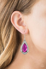 Load image into Gallery viewer, Super Stardom Pink Earring Paparazzi Accessories