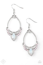 Load image into Gallery viewer, Must Love Luster Pink Rhinestone Earring Paparazzi Accessories