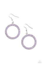 Load image into Gallery viewer, Bubbly Babe Purple Earring Paparazzi Accessories
