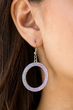 Load image into Gallery viewer, Bubbly Babe Purple Earring Paparazzi Accessories
