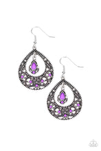 Load image into Gallery viewer, All Girl Glow Purple Earring Paparazzi Accessories