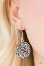 Load image into Gallery viewer, Rochester Royale Purple Earring Paparazzi Accessories