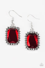 Load image into Gallery viewer, Downtown Dapper Red Earring Paparazzi Accessories