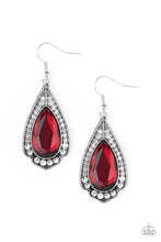 Load image into Gallery viewer, Superstar Stardom Red Earring Paparazzi Accessories