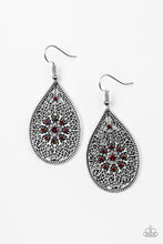 Load image into Gallery viewer, Dinner Party Posh Red Earring Paparazzi Accessories