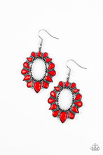 Load image into Gallery viewer, Fashionista Flavor Red Earrings Paparazzi Accessories