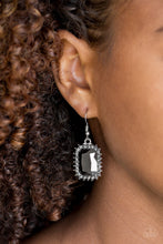 Load image into Gallery viewer, Downtown Dapper Silver Earrings Paparazzi Accessories