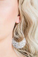 Load image into Gallery viewer, Trading Post Trending Silver Earring Paparazzi Accessories