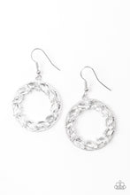 Load image into Gallery viewer, Global Glow White Earring Paparazzi Accessories
