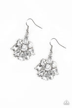 Load image into Gallery viewer, Fiercely Famous White Earring Paparazzi Accessories